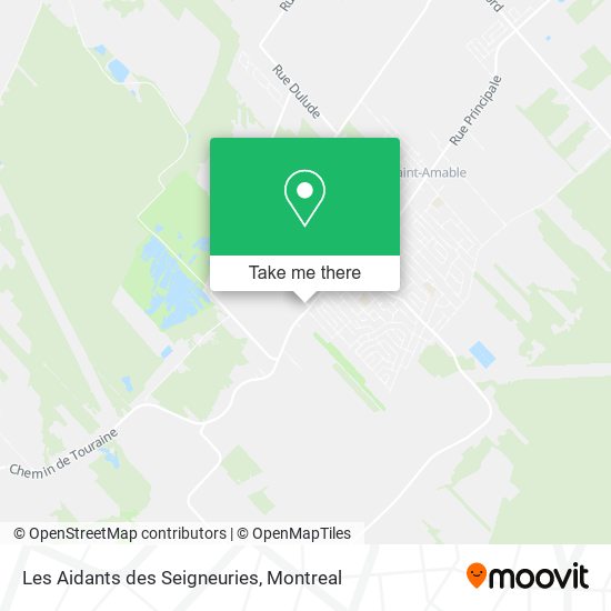 Les Aidants des Seigneuries map