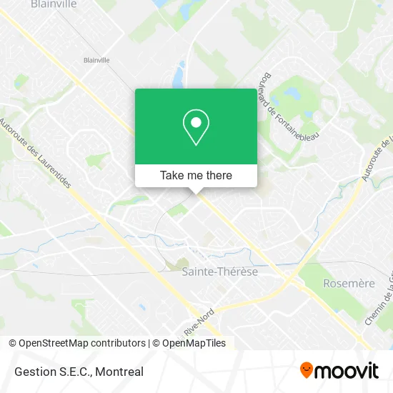 Gestion S.E.C. map
