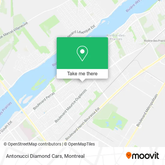 Antonucci Diamond Cars map