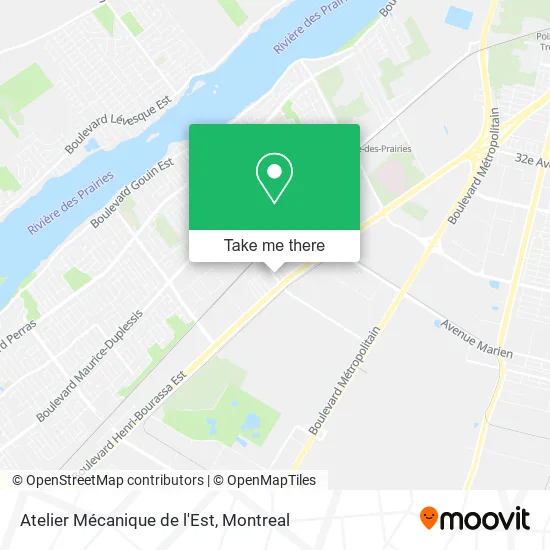 Atelier Mécanique de l'Est map