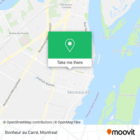 Bonheur au Carré map