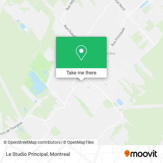 Le Studio Principal map