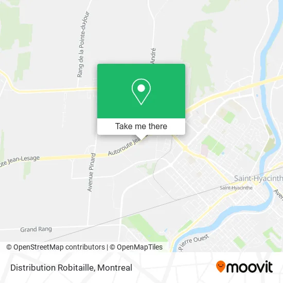 Distribution Robitaille map