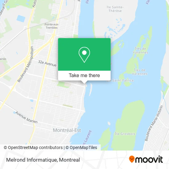 Melrond Informatique map