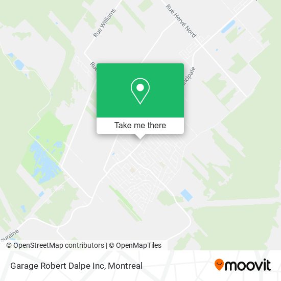 Garage Robert Dalpe Inc map