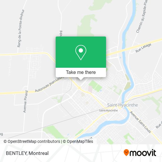 BENTLEY map