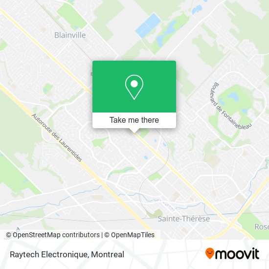Raytech Electronique map