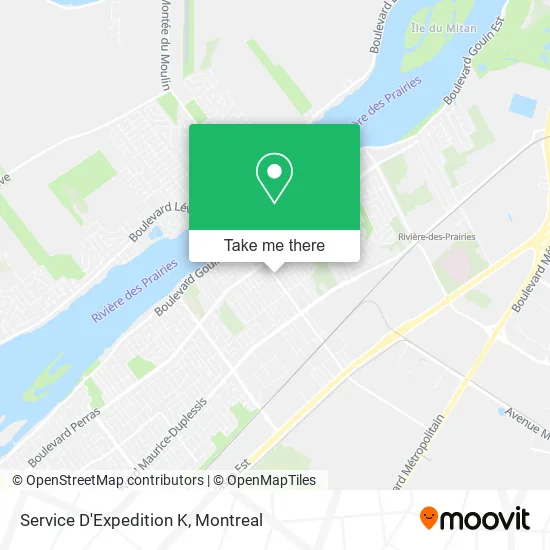 Service D'Expedition K map