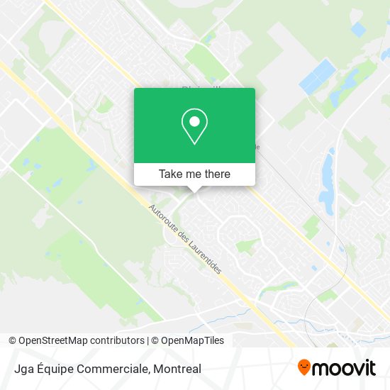 Jga Équipe Commerciale map