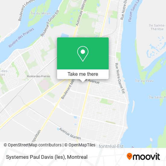 Systemes Paul Davis (les) map