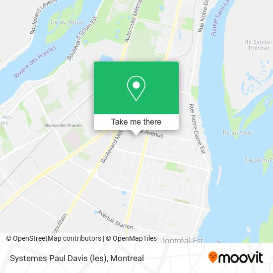 Systemes Paul Davis (les) map