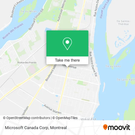 Microsoft Canada Corp map