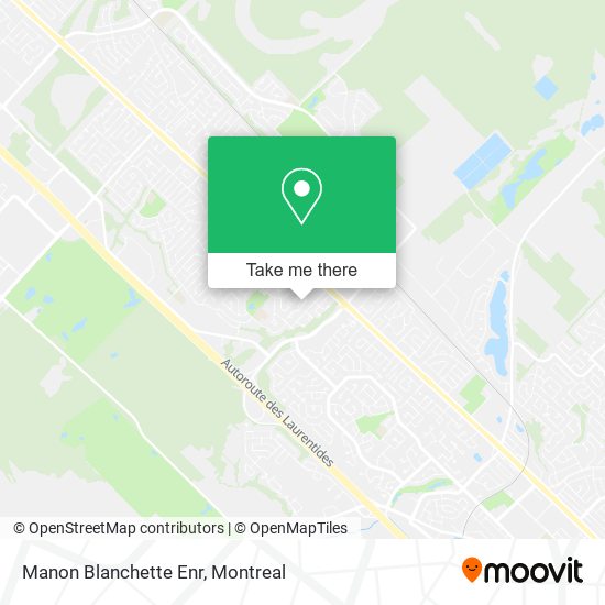 Manon Blanchette Enr map