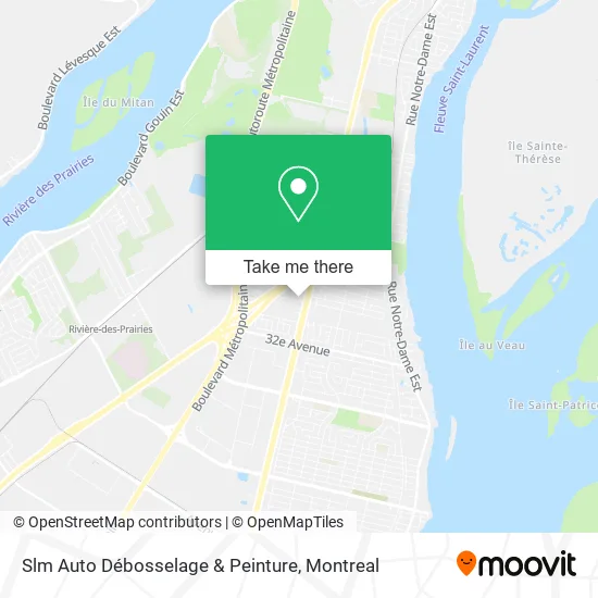 Slm Auto Débosselage & Peinture map