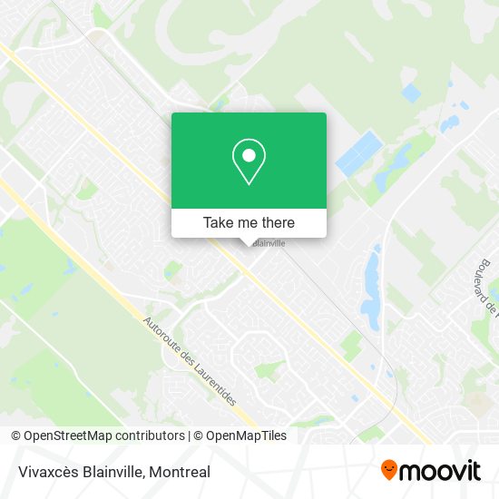 Vivaxcès Blainville map