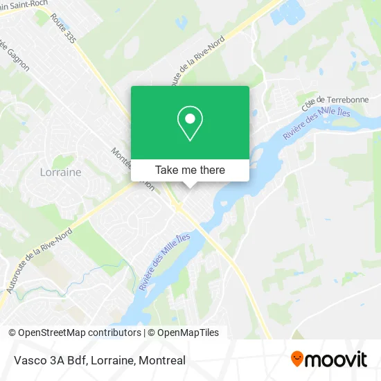 Vasco 3A Bdf, Lorraine map