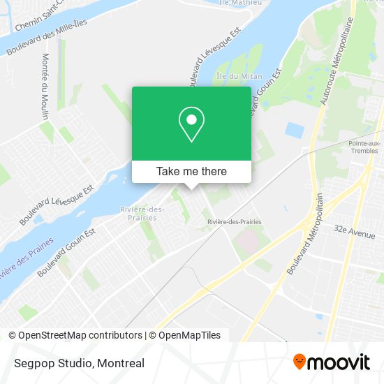 Segpop Studio map