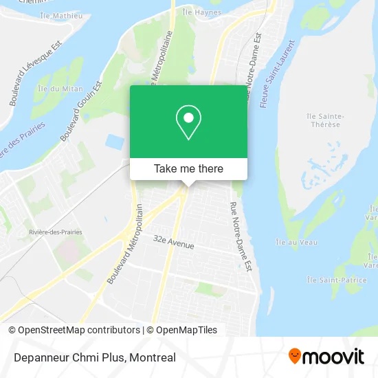Depanneur Chmi Plus map