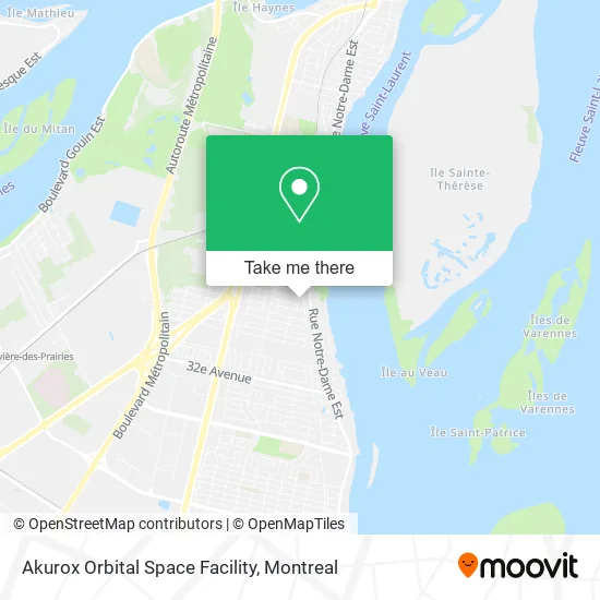 Akurox Orbital Space Facility map