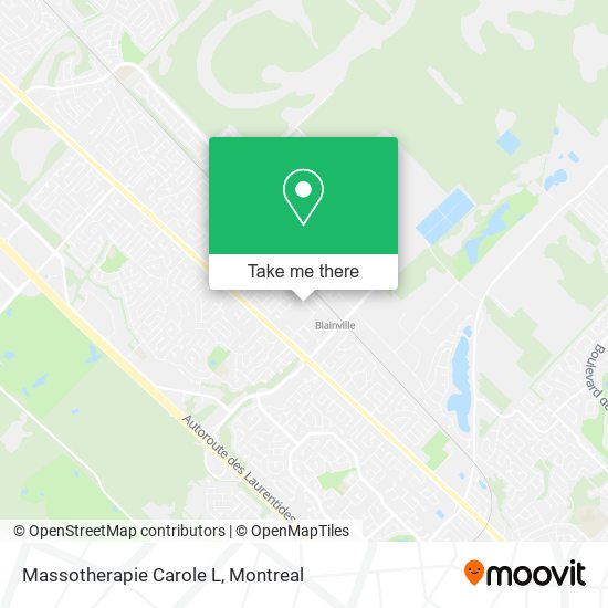 Massotherapie Carole L map