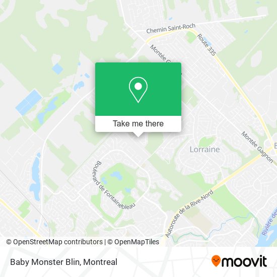 Baby Monster Blin map