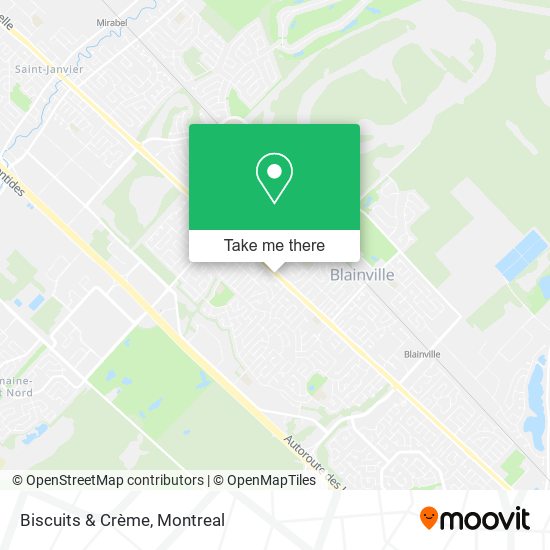 Biscuits & Crème map