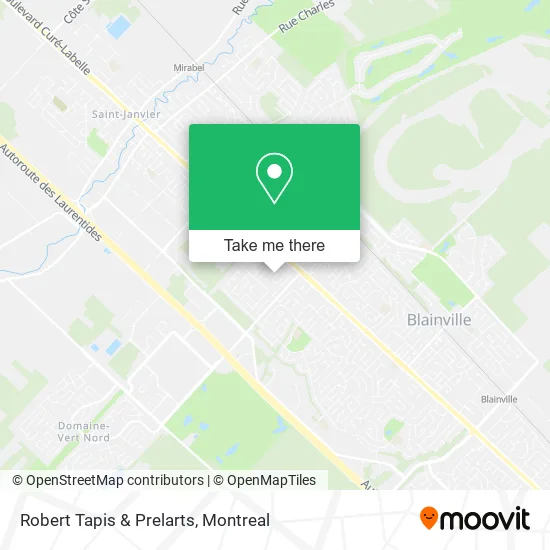 Robert Tapis & Prelarts map