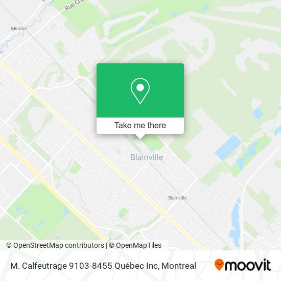 M. Calfeutrage 9103-8455 Québec Inc map