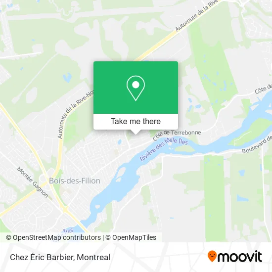 Chez Éric Barbier map