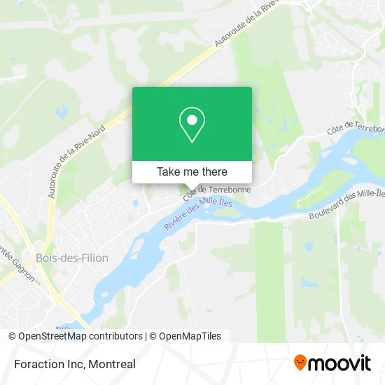 Foraction Inc map