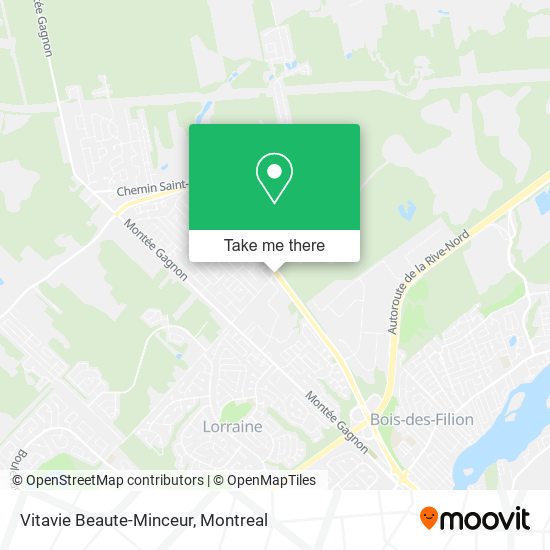 Vitavie Beaute-Minceur map