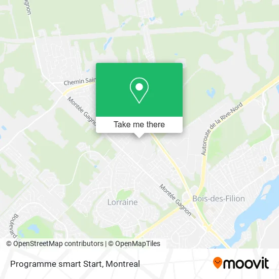 Programme smart Start map