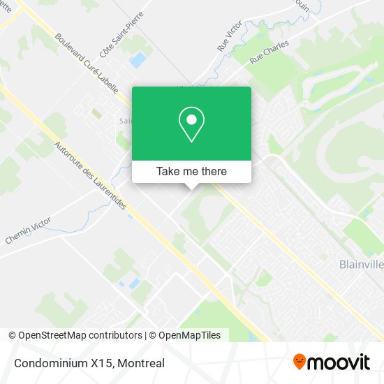 Condominium X15 map