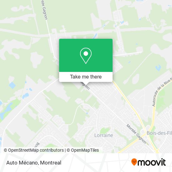 Auto Mécano map