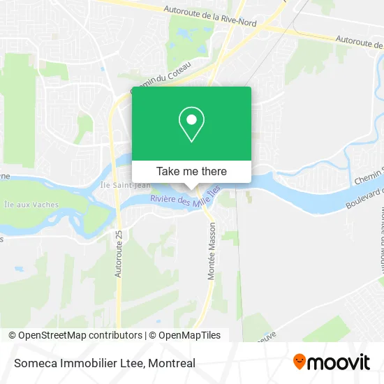 Someca Immobilier Ltee map