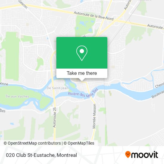 020 Club St-Eustache map
