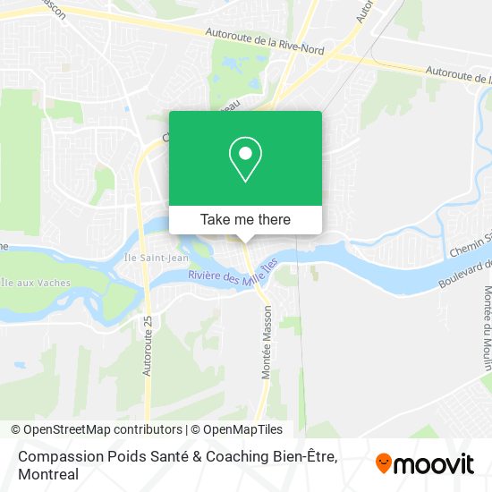 Compassion Poids Santé & Coaching Bien-Être map