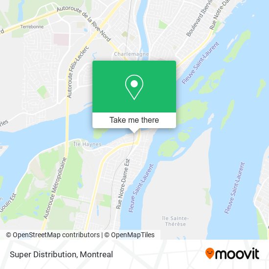 Super Distribution map
