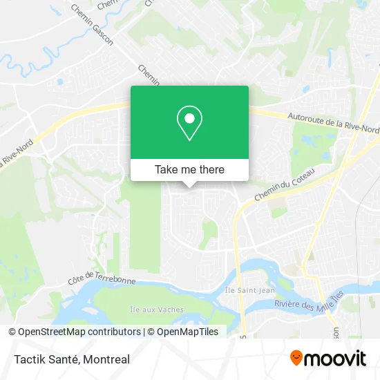 Tactik Santé map