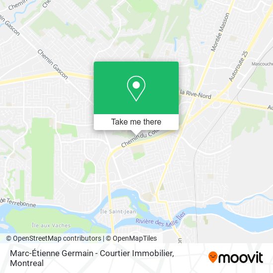 Marc-Étienne Germain - Courtier Immobilier map