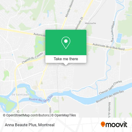 Anna Beaute Plus map