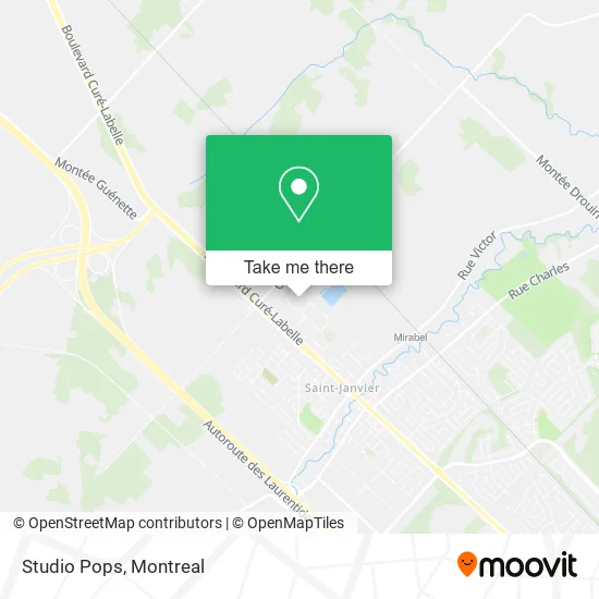 Studio Pops map