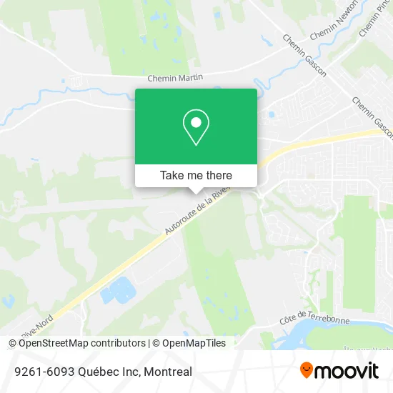 9261-6093 Québec Inc map