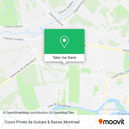 Cours Privés de Guitare & Basse map