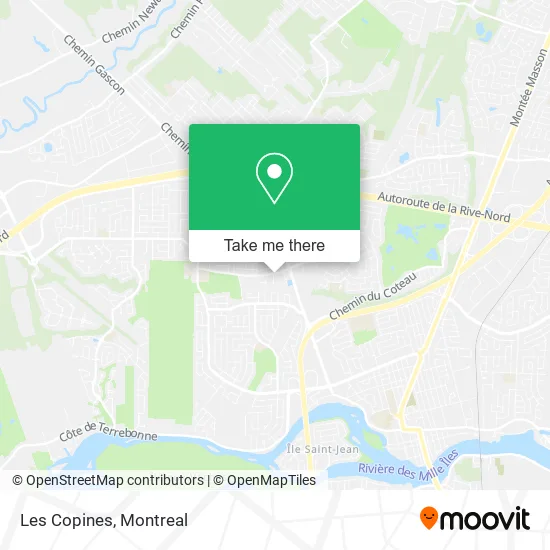 Les Copines map