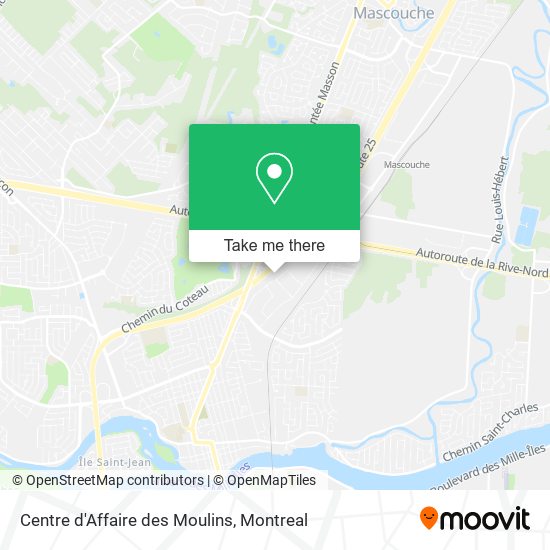Centre d'Affaire des Moulins map
