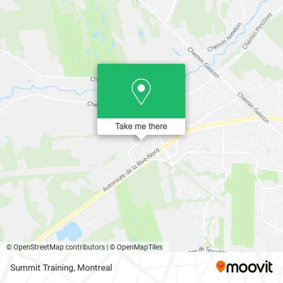Summit Training map