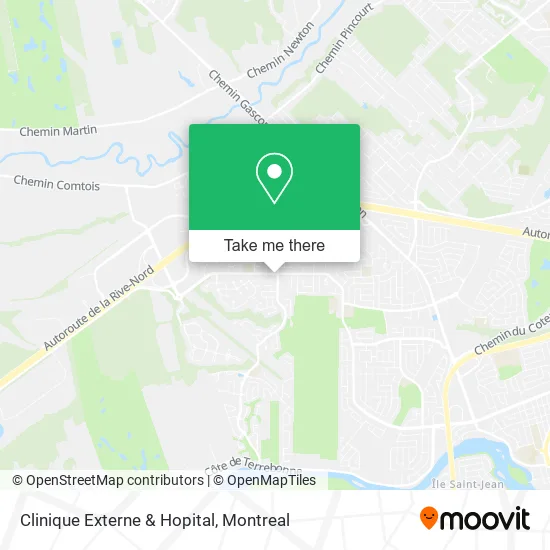Clinique Externe & Hopital map