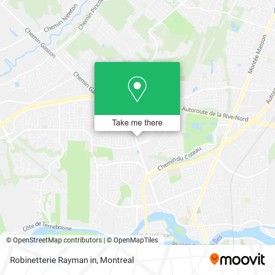 Robinetterie Rayman in map