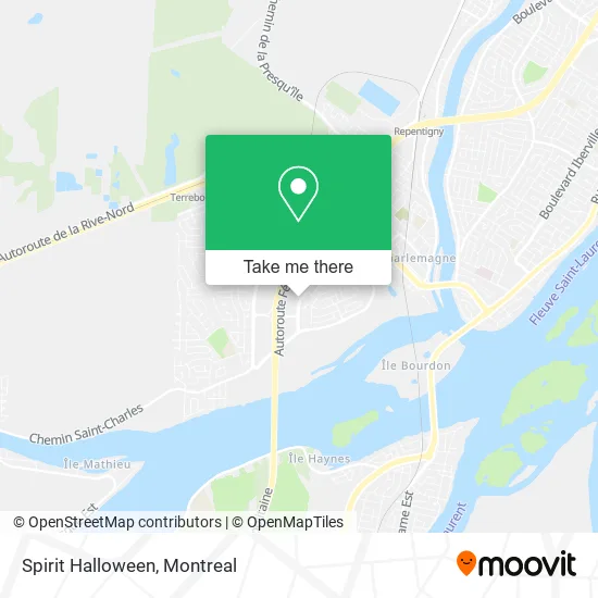 Spirit Halloween map